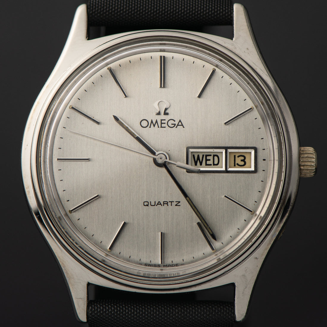 1977 OMEGA QUICKSET DAY/DATE CAL. 1345 REF. 196.0123