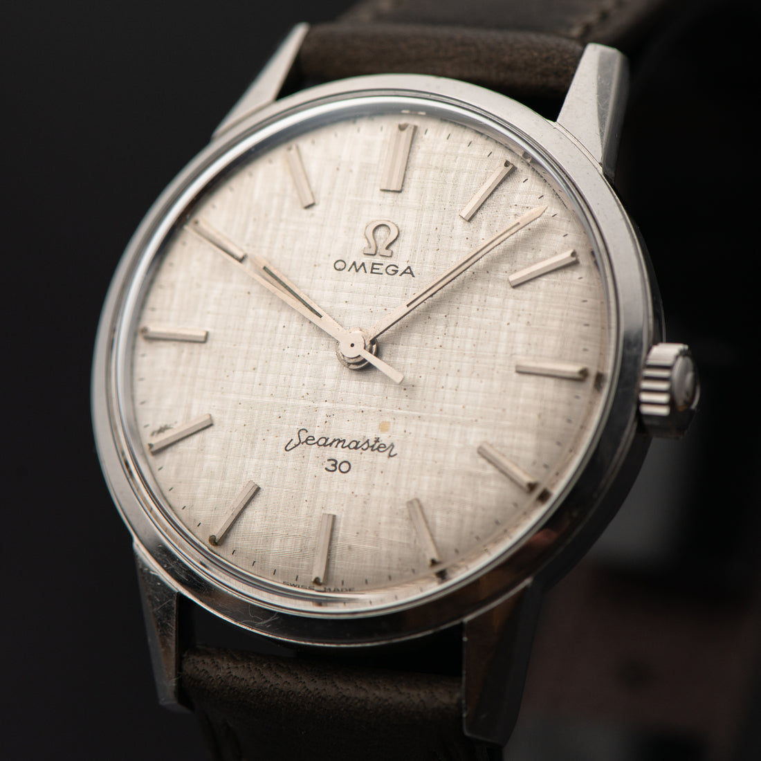 1962 OMEGA SEAMASTER 30 TAPESTRY LINEN CAL. 286 REF. 135.003-62-SC