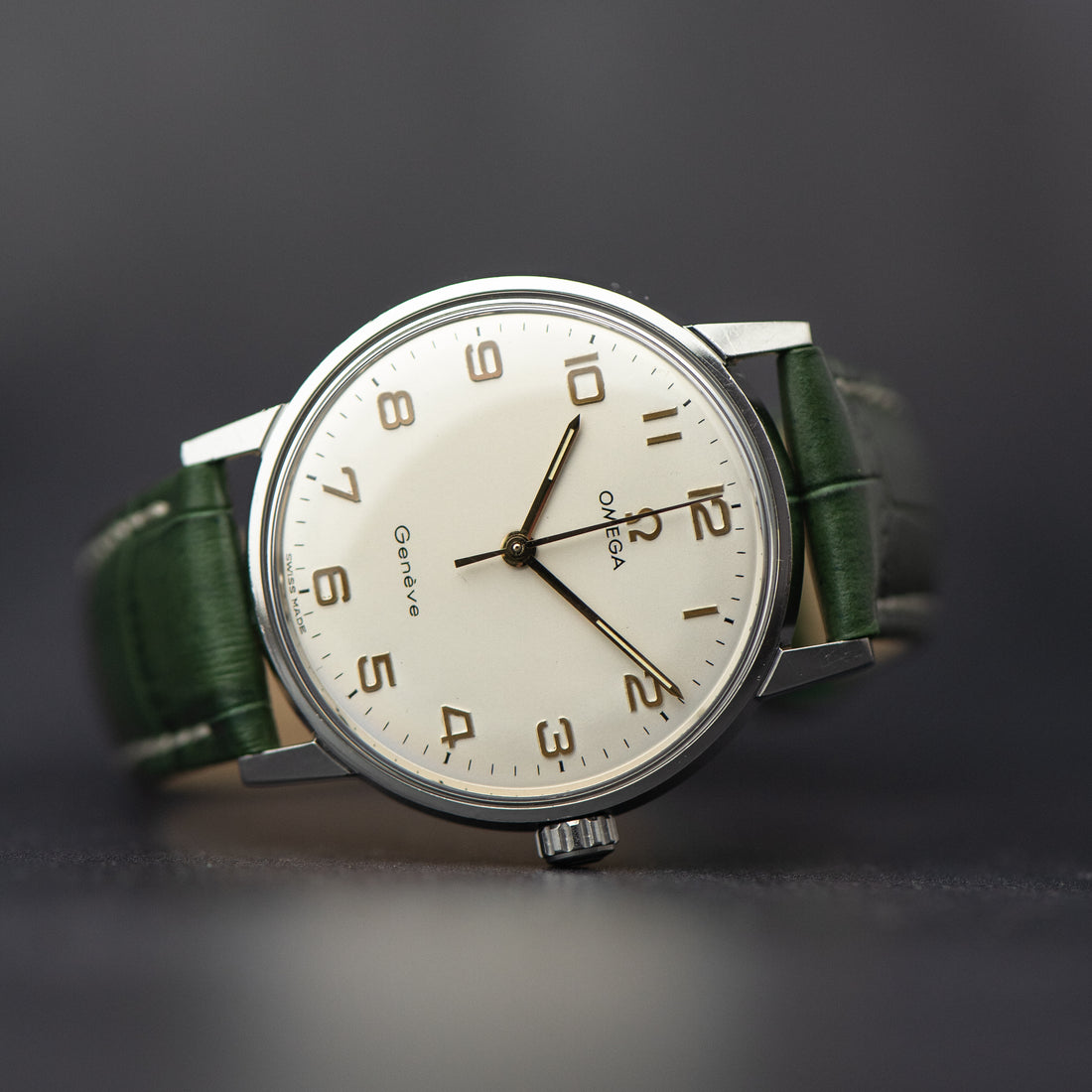 1965 OMEGA SEAMASTER GENEVE ARABIC CAL. 601 REF. 135.011