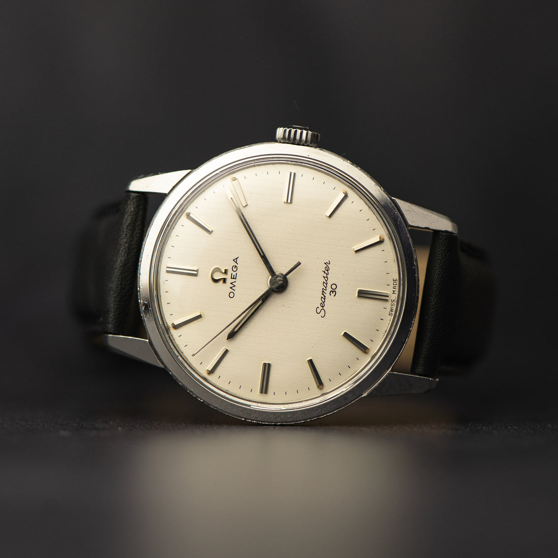 1962 OMEGA SEAMASTER 30 PINSTRIPE LINEN CAL. 286 REF. 135.007-63