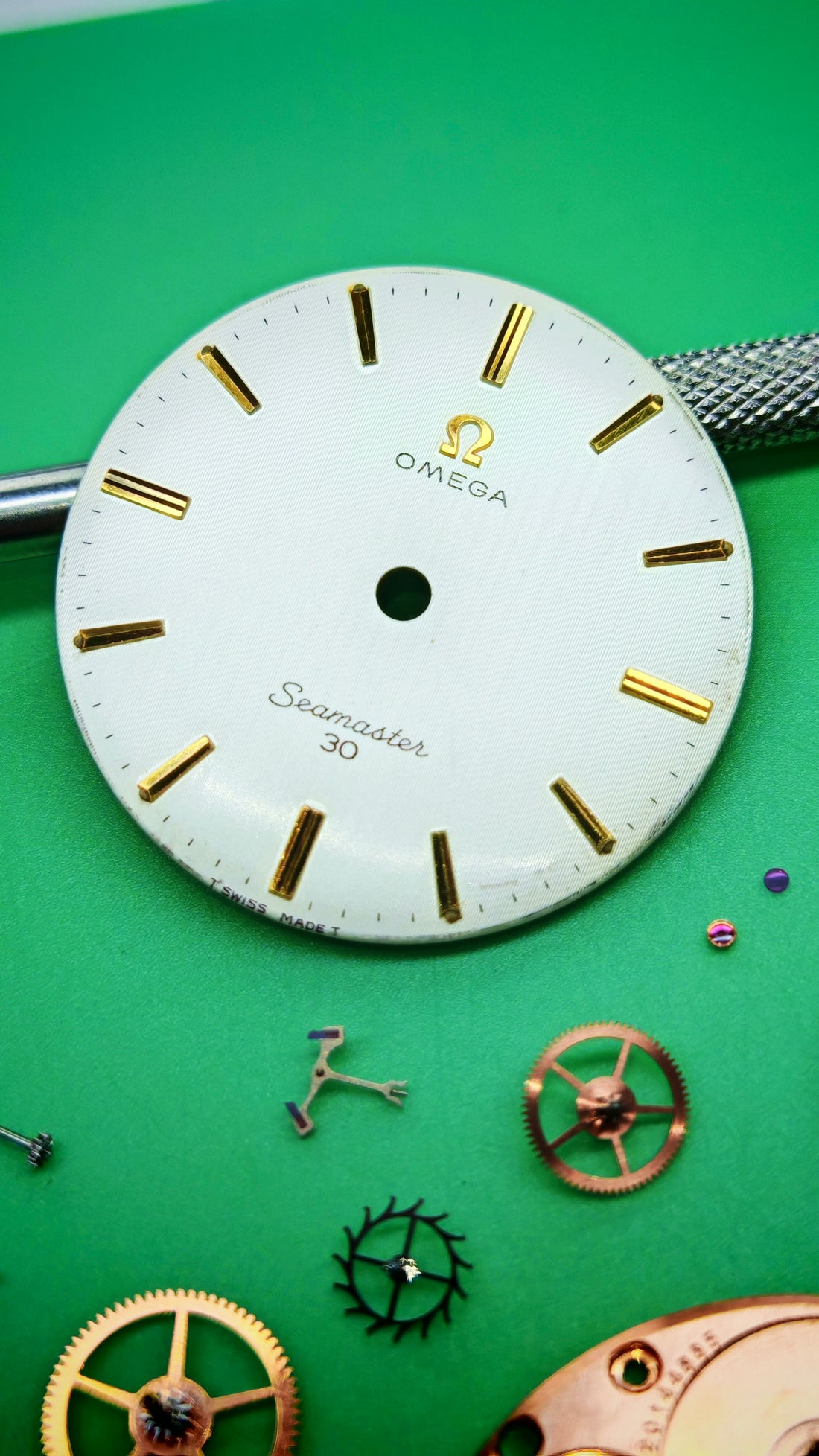 1963 OMEGA SEAMASTER 30 PINSTRIPE LINEN CAL. 286 REF. 135.007-63