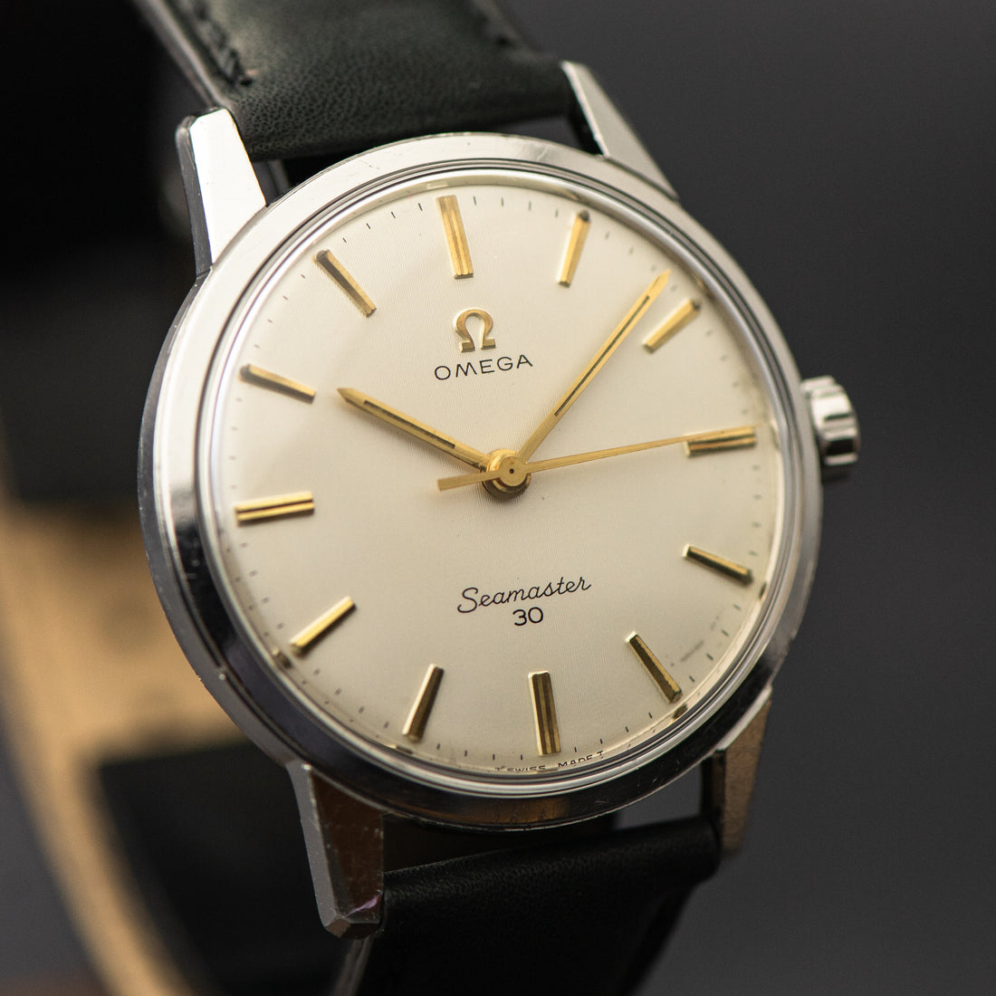 1963 OMEGA SEAMASTER 30 PINSTRIPE LINEN CAL. 286 REF. 135.007-63
