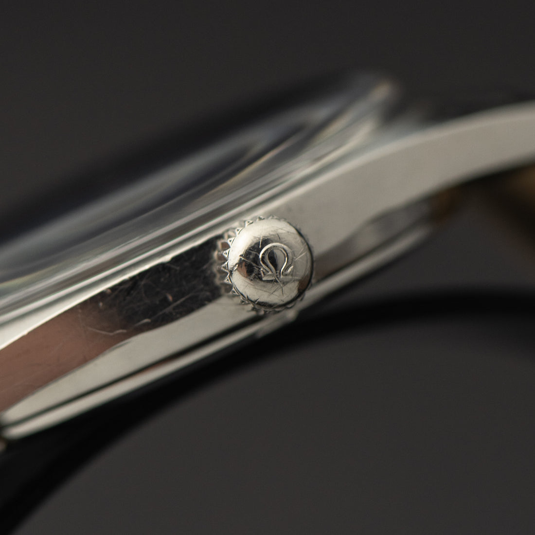 1968 OMEGA GENEVE BREGUET MATTE BLACK CAL. 601 REF. 135.041