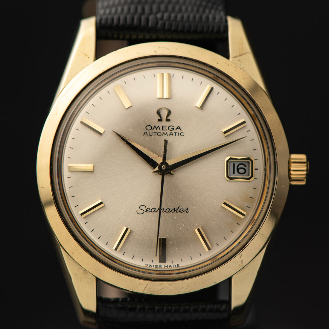 1968 OMEGA SEAMASTER QUICKSET SUNBURST CAL. 565 REF. 166.010