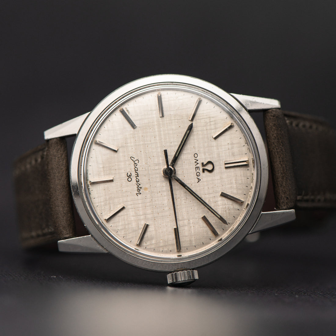 1962 OMEGA SEAMASTER 30 TAPESTRY LINEN CAL. 286 REF. 135.003-62-SC