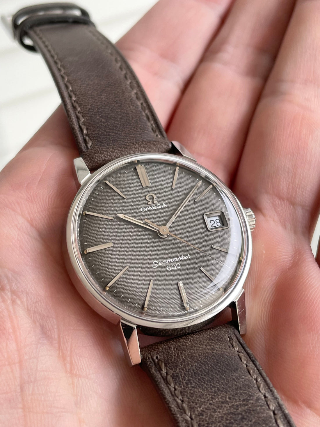 1966 OMEGA SEAMASTER 600 GREY LINEN CAL. 611 REF. 136.011