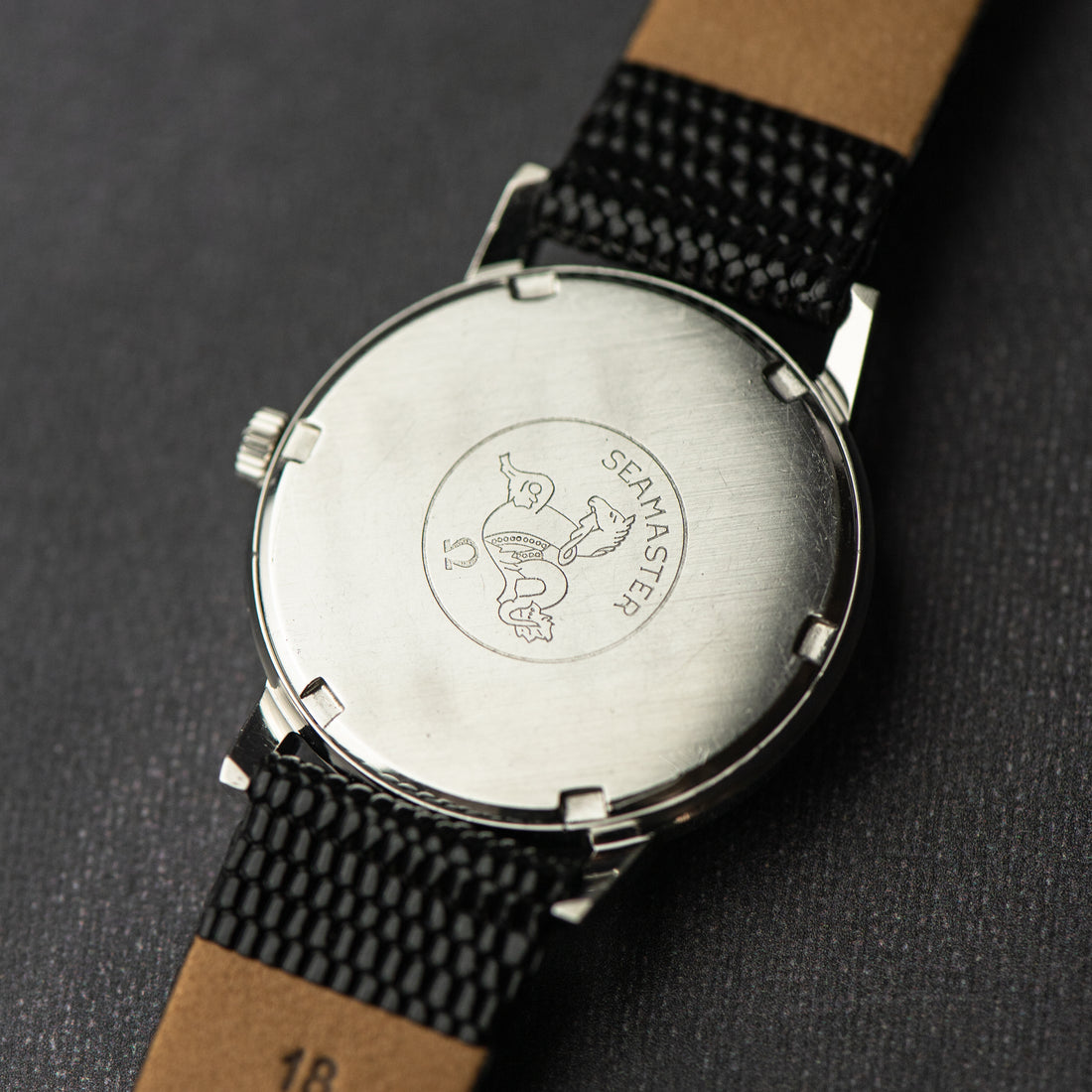 1965 OMEGA SEAMASTER 600 BLACK TECHNICAL RED CROSSHAIR CAL. 601 REF. 135.011