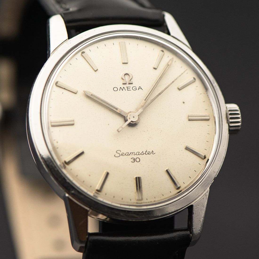 1964 OMEGA SEAMASTER 30 PINSTRIPE LINEN CAL. 286 REF. 135.007-64