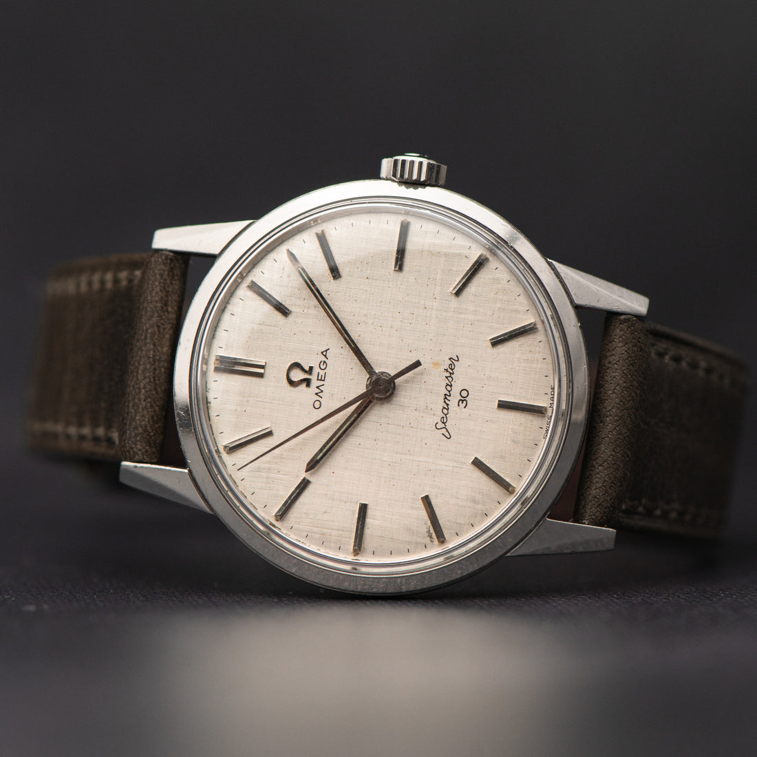 1962 OMEGA SEAMASTER 30 TAPESTRY LINEN CAL. 286 REF. 135.003-62-SC