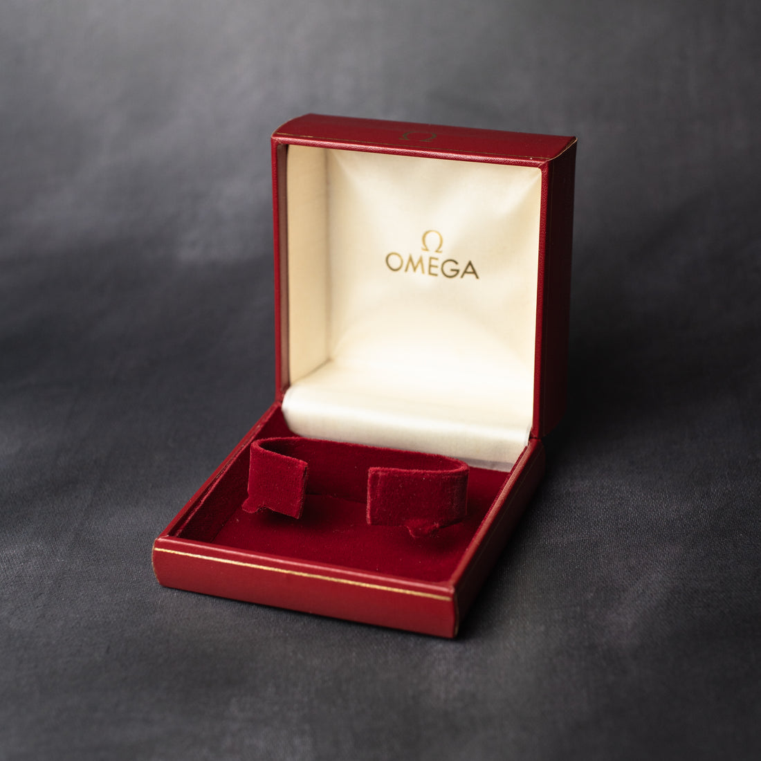 OMEGA WATCH BOX WITH CARDBOARD OUTER