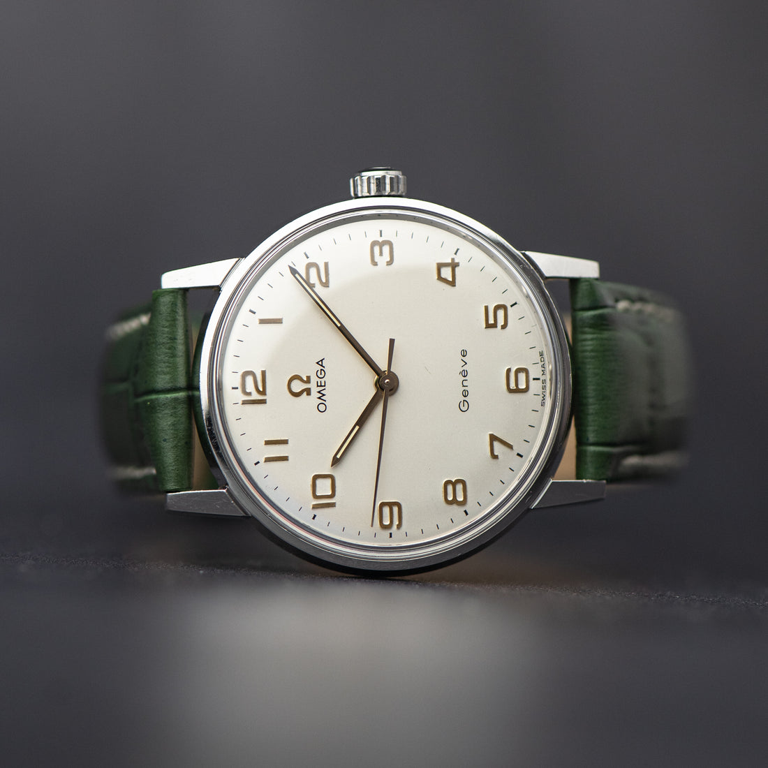 1965 OMEGA SEAMASTER GENEVE ARABIC CAL. 601 REF. 135.011