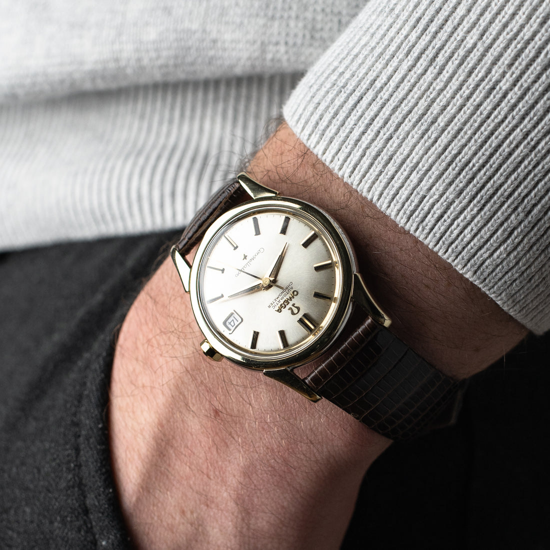 1961 OMEGA CONSTELLATION SUNBURST CAL. 561 REF. 14393 61 SC