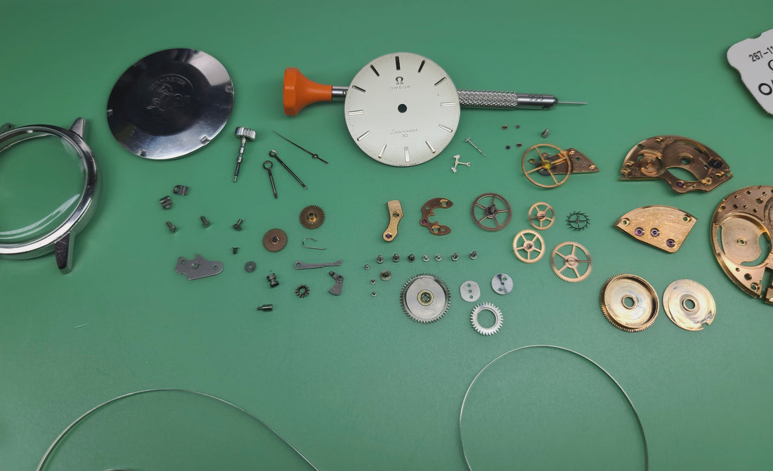 1964 OMEGA SEAMASTER 30 PINSTRIPE LINEN CAL. 286 REF. 135.007-64