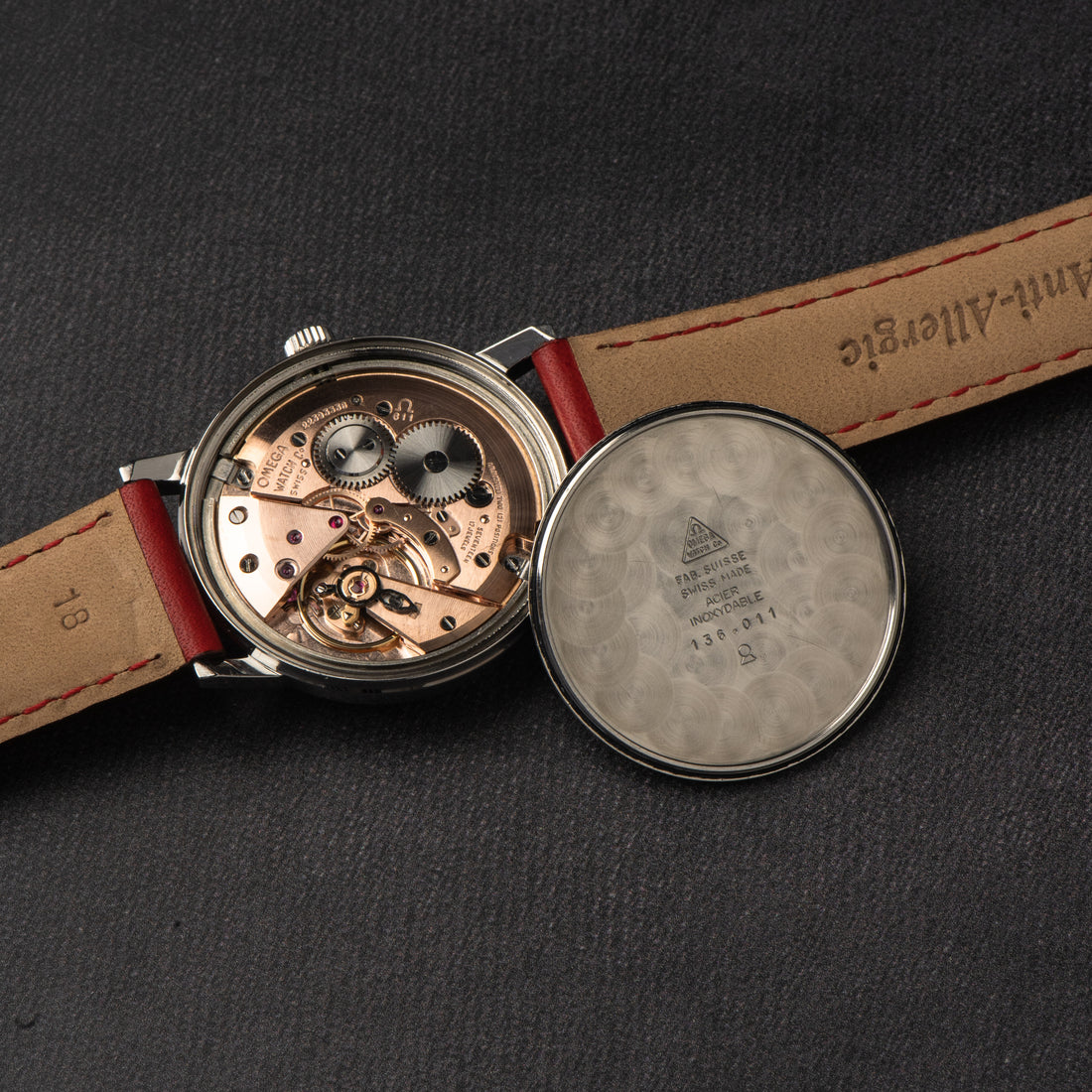1965 OMEGA SEAMASTER 600 WHITE TECHNICAL RED CROSSHAIR CAL. 611 REF. 136.011