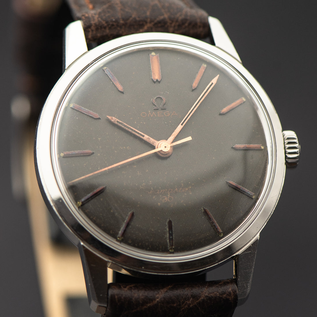 1964 OMEGA SEAMASTER 30 GREY LINEN CAL. 286 REF. 135.007-63
