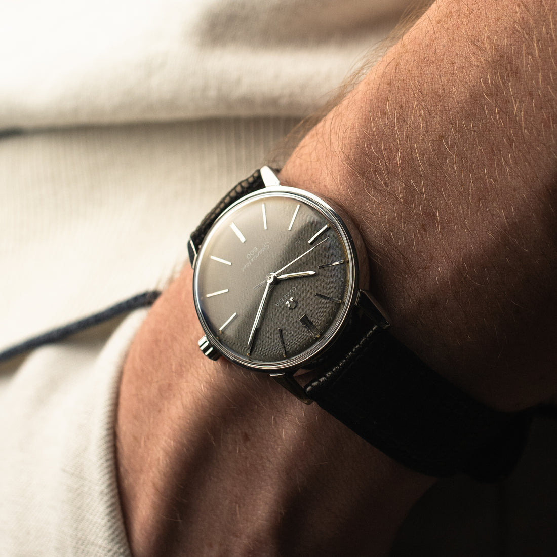 1968 OMEGA SEAMASTER 600 GREY LINEN CAL. 601 REF. 135.011