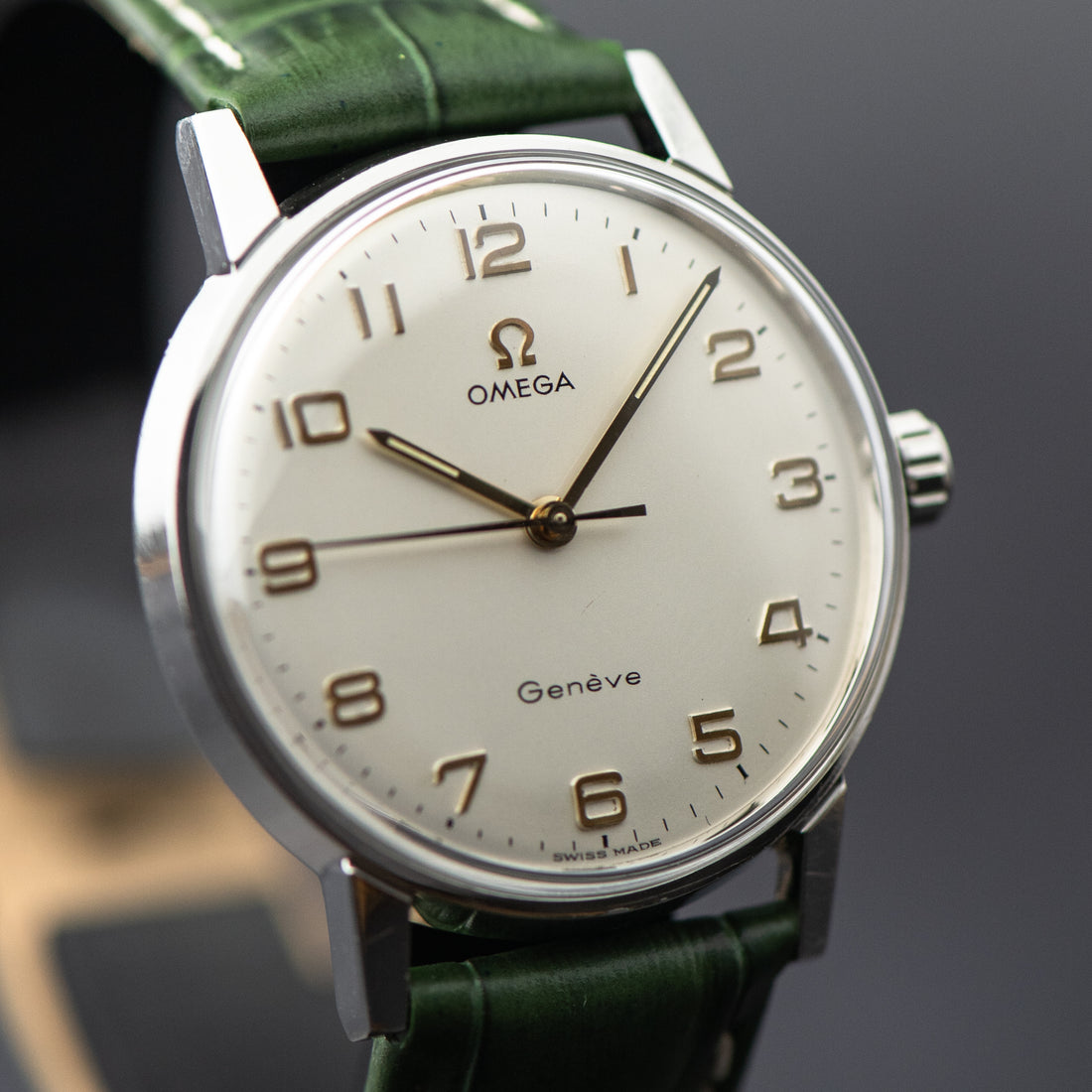 1965 OMEGA SEAMASTER GENEVE ARABIC CAL. 601 REF. 135.011