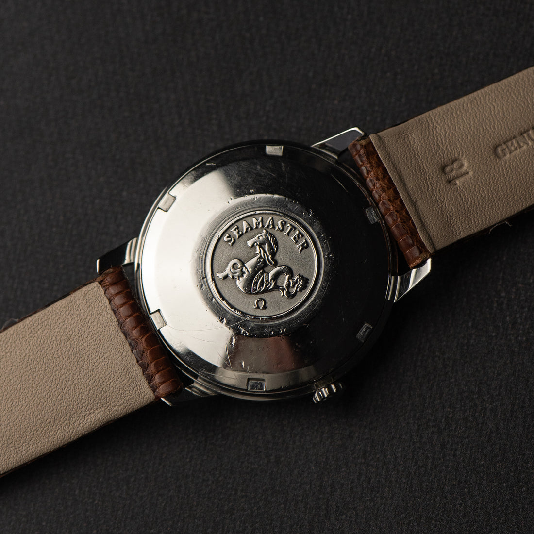 1963 OMEGA SEAMASTER CROSSHAIR SUNBURST EXPLORER CAL. 552 REF. 165.001