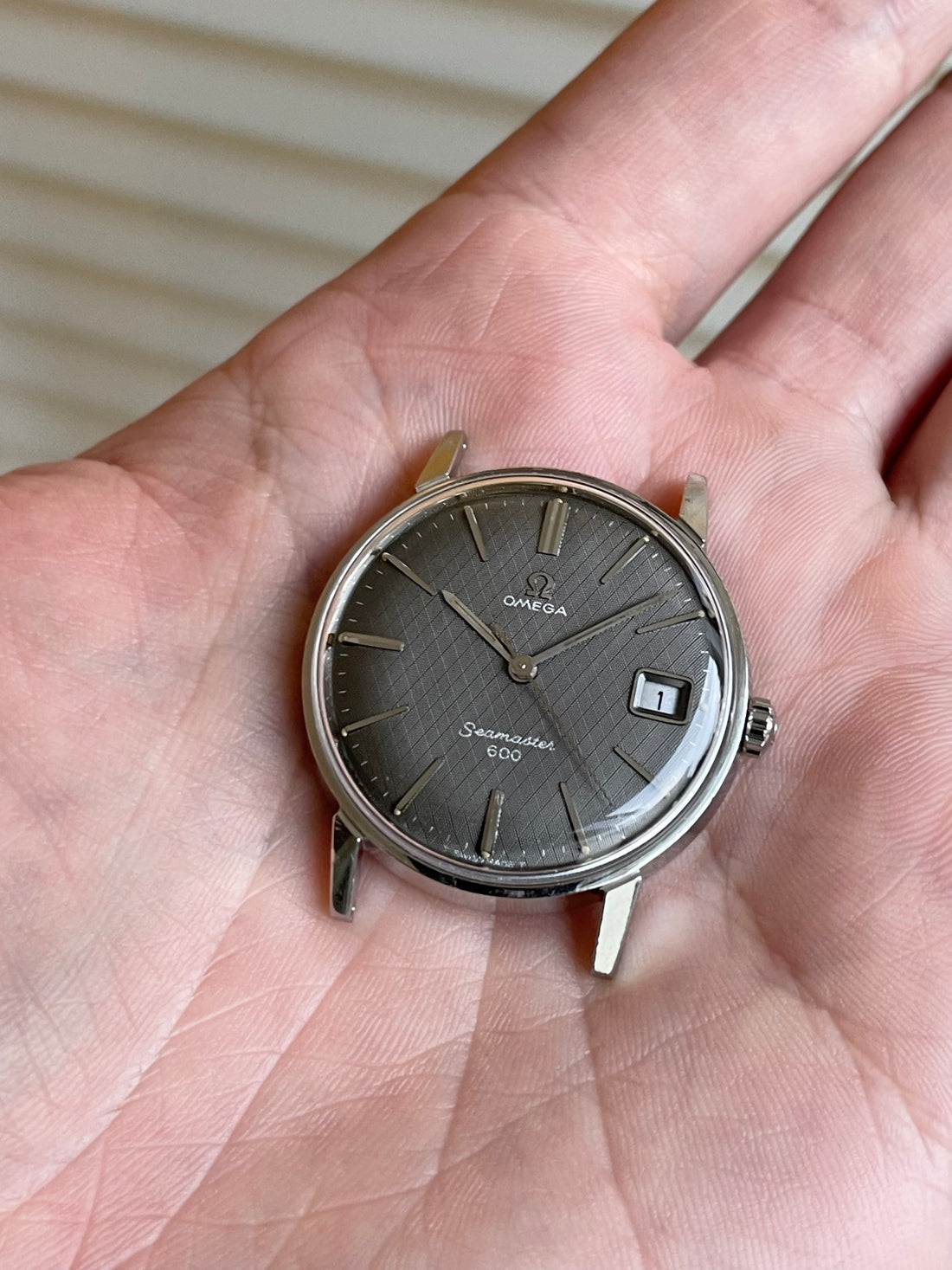 1966 OMEGA SEAMASTER 600 GREY LINEN CAL. 611 REF. 136.011