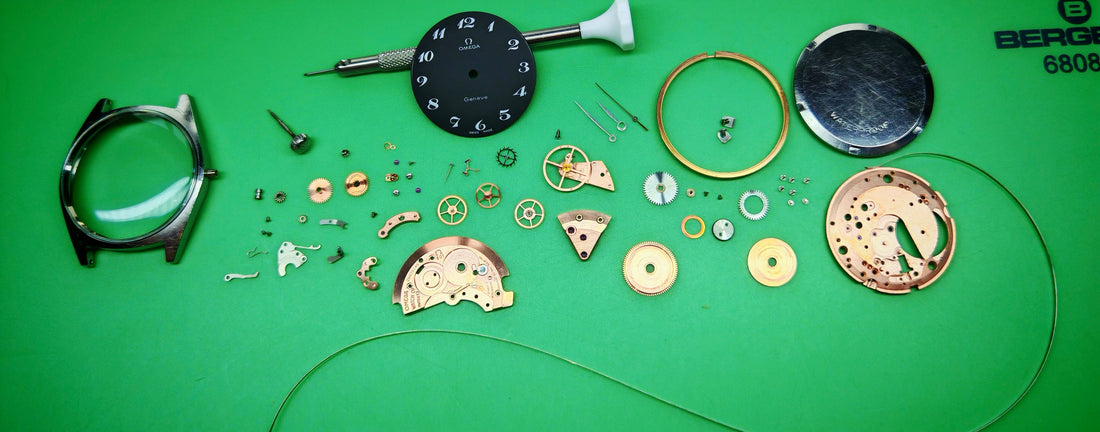 1968 OMEGA GENEVE BREGUET MATTE BLACK CAL. 601 REF. 135.041