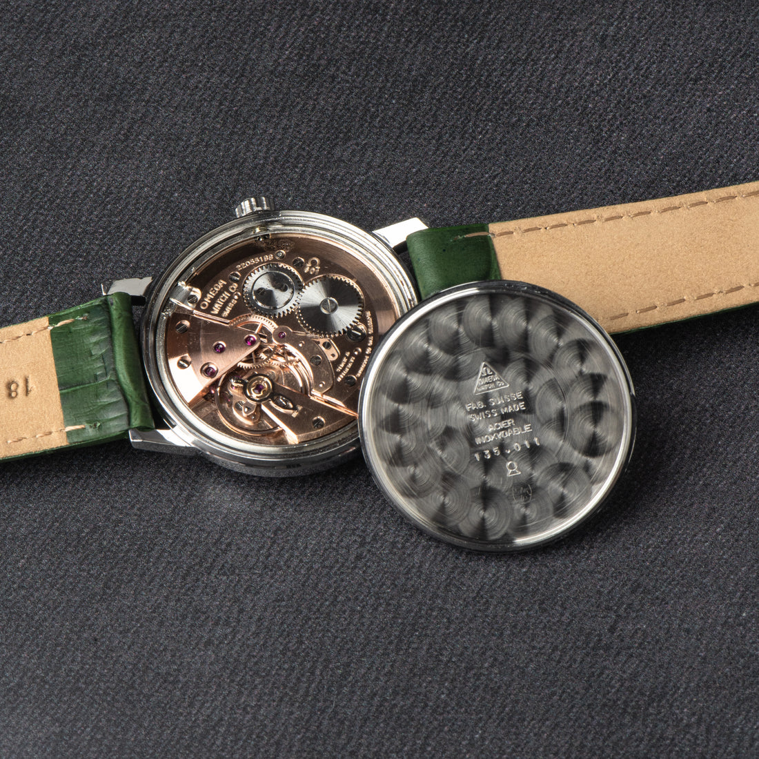 1965 OMEGA SEAMASTER GENEVE ARABIC CAL. 601 REF. 135.011