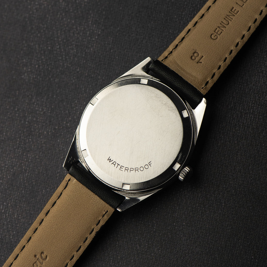 1968 OMEGA GENEVE BREGUET MATTE BLACK CAL. 601 REF. 135.041