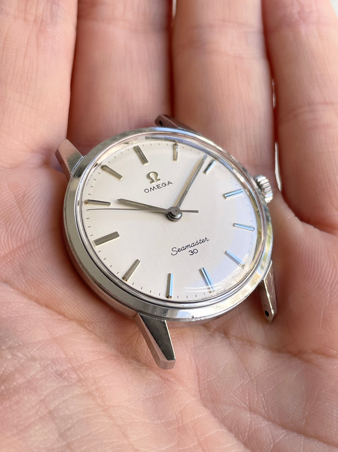 1962 OMEGA SEAMASTER 30 PINSTRIPE LINEN CAL. 286 REF. 135.007-63
