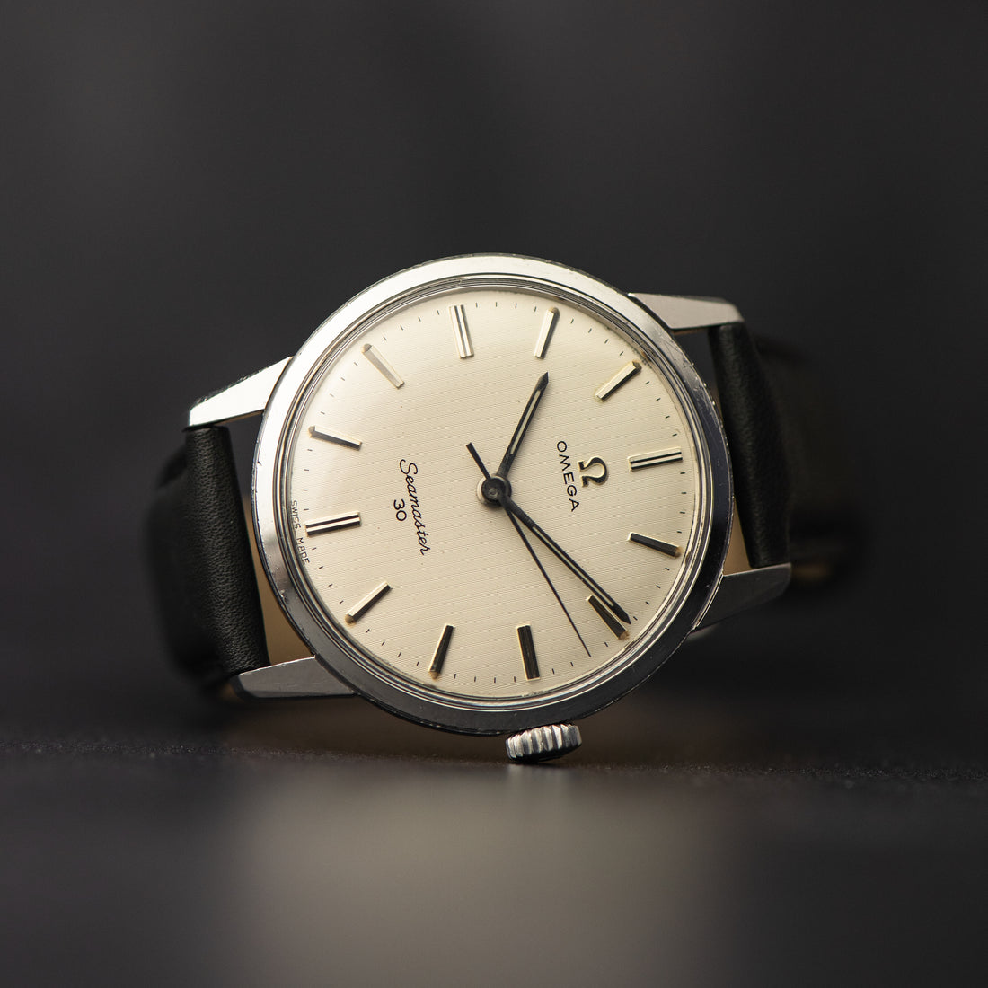 1962 OMEGA SEAMASTER 30 PINSTRIPE LINEN CAL. 286 REF. 135.007-63