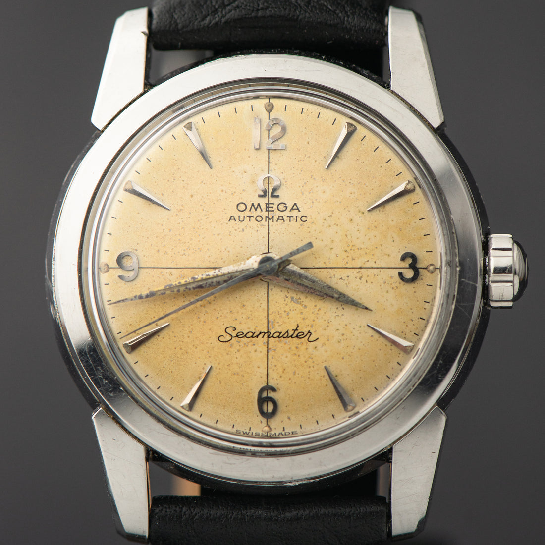 1956 MIDSIZE OMEGA SEAMASTER CROSSHAIR EXPLORER CAL. 471 REF. 2828-6SC