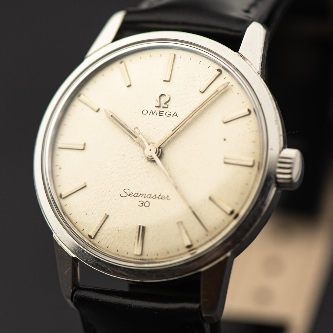1964 OMEGA SEAMASTER 30 PINSTRIPE LINEN CAL. 286 REF. 135.007-64