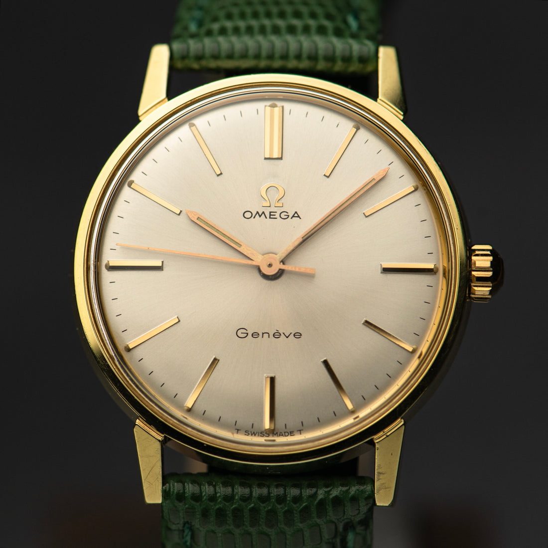 1967 OMEGA SEAMASTER GENEVE SUNBURST CAL. 601 REF. 135.011