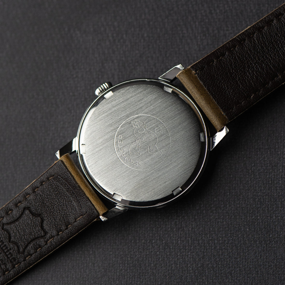 1967 DOUBLE SIGNED OMEGA SEAMASTER 600 GENEVE QUICKSET SUNBURST CAL. 613 REF. 136.011