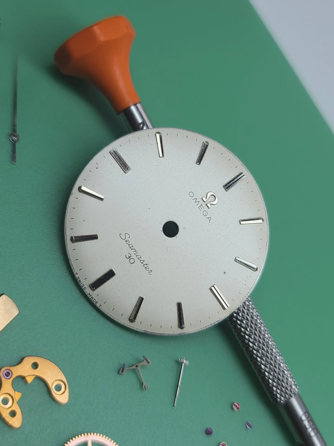 1964 OMEGA SEAMASTER 30 PINSTRIPE LINEN CAL. 286 REF. 135.007-64