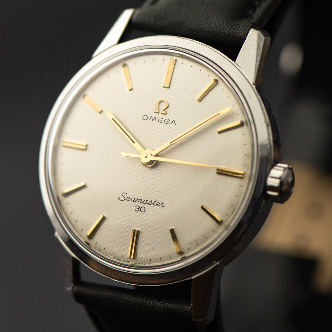 1963 OMEGA SEAMASTER 30 PINSTRIPE LINEN CAL. 286 REF. 135.007-63