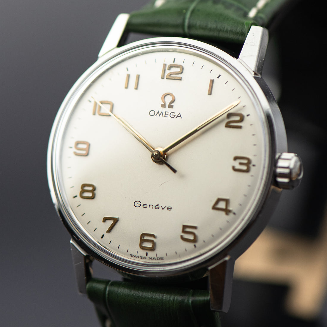 1965 OMEGA SEAMASTER GENEVE ARABIC CAL. 601 REF. 135.011