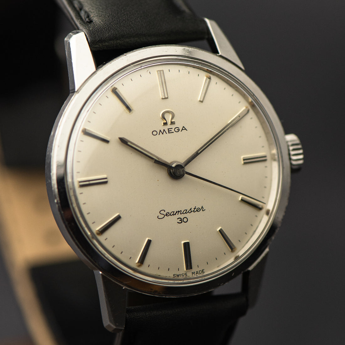 1962 OMEGA SEAMASTER 30 PINSTRIPE LINEN CAL. 286 REF. 135.007-63