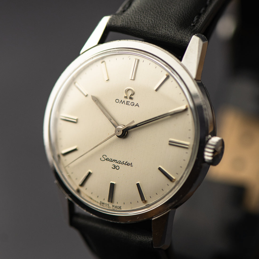 1962 OMEGA SEAMASTER 30 PINSTRIPE LINEN CAL. 286 REF. 135.007-63