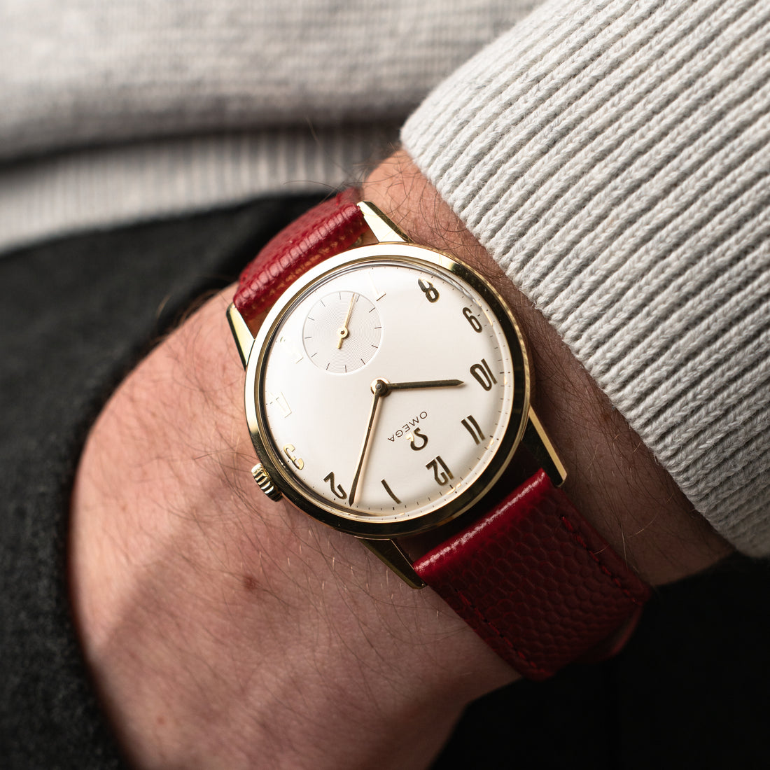 1964 OMEGA ARABIC SUB SECONDS CAL. 269 REF. 121.001-63