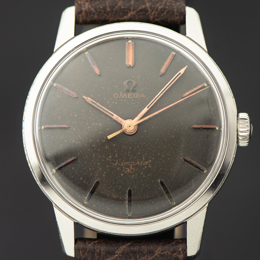 1964 OMEGA SEAMASTER 30 GREY LINEN CAL. 286 REF. 135.007-63