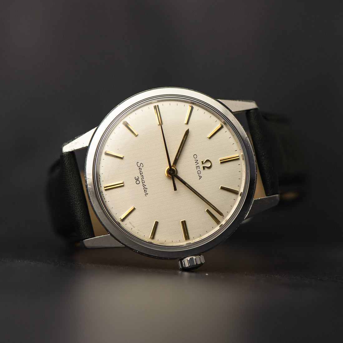 1963 OMEGA SEAMASTER 30 PINSTRIPE LINEN CAL. 286 REF. 135.007-63