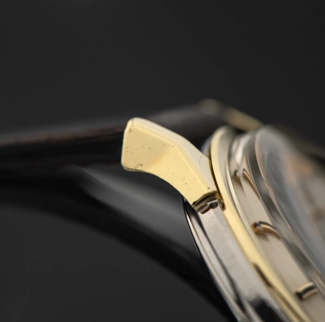 1966 OMEGA CONSTELLATION PIE PAN SUNBURST DOG-LEG CAL. 561 REF. 168.005