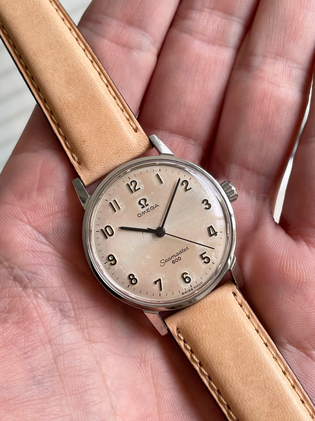 1966 OMEGA SEAMASTER 600 ARABIC CONCENTRIC CIRCLES CAL. 601 REF. 135.011