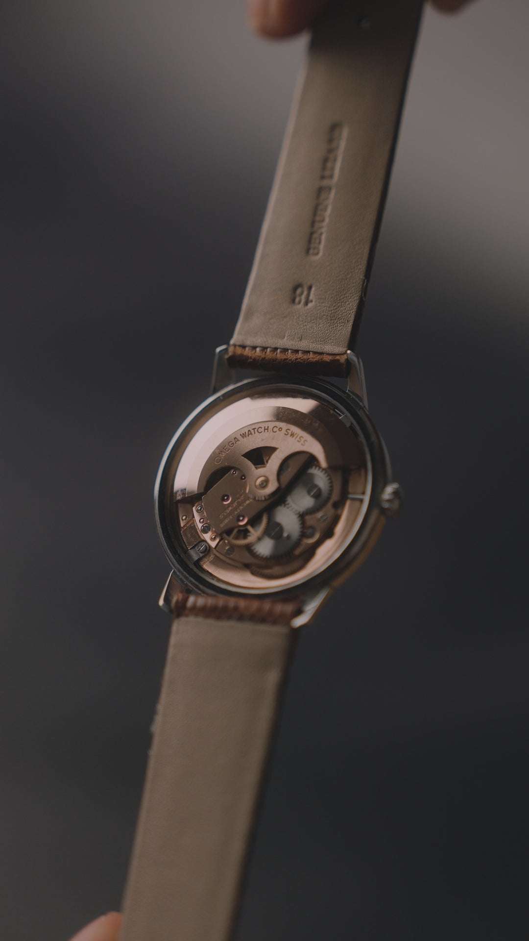 1963 OMEGA SEAMASTER CROSSHAIR SUNBURST EXPLORER CAL. 552 REF. 165.001