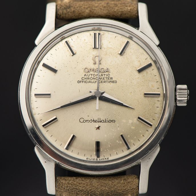 1966 OMEGA CONSTELLATION ONYX DOG-LEG CAL. 551 REF. 167.005