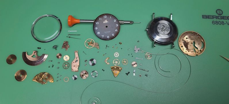 1966 OMEGA SEAMASTER DE VILLE ARABIC TROPICAL CAL. 550 REF. 165.020