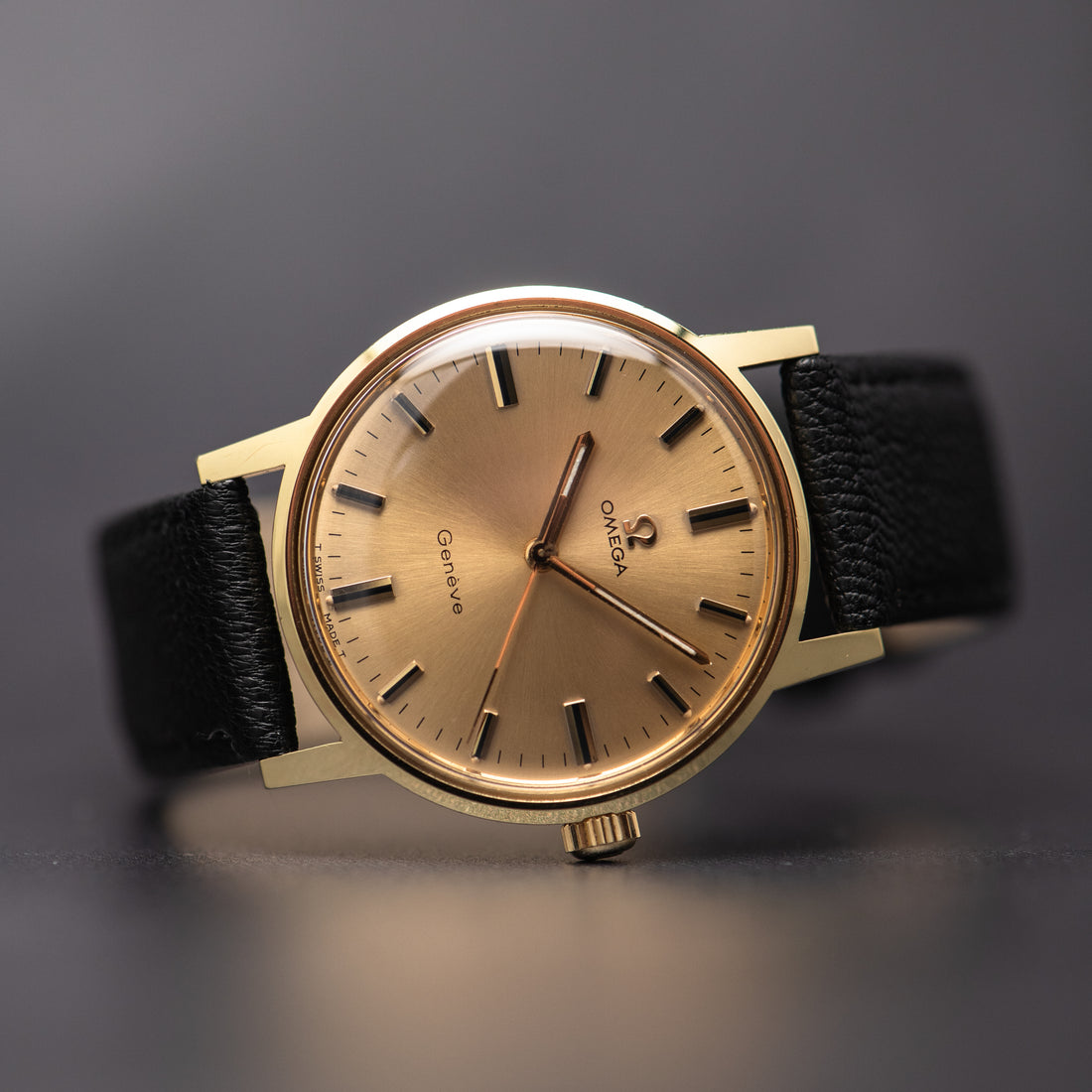 1969 OMEGA GENEVE SUNBURST CAL. 601 REF. 135.070