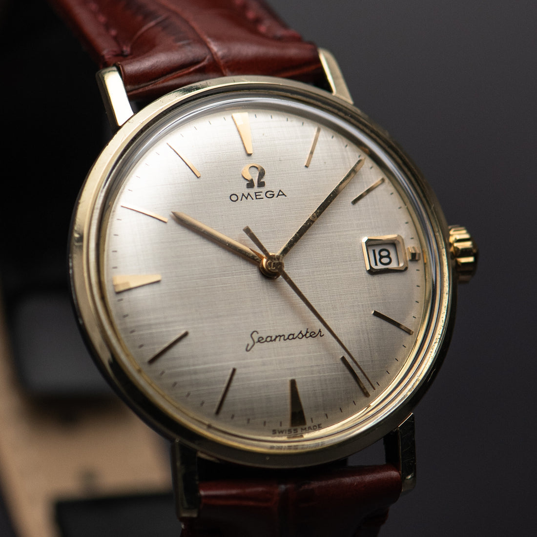 1960 OMEGA SEAMASTER TAPESTRY LINEN CAL. 610 REF. 14775 61 SC