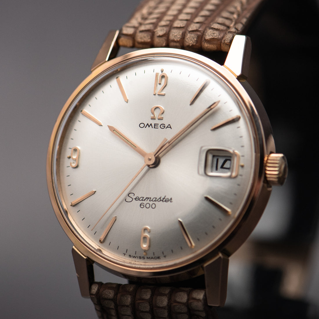 1967 ROSE GOLD OMEGA SEAMASTER 600 SUNBURST EXPLORER CAL. 611 REF. 136.011