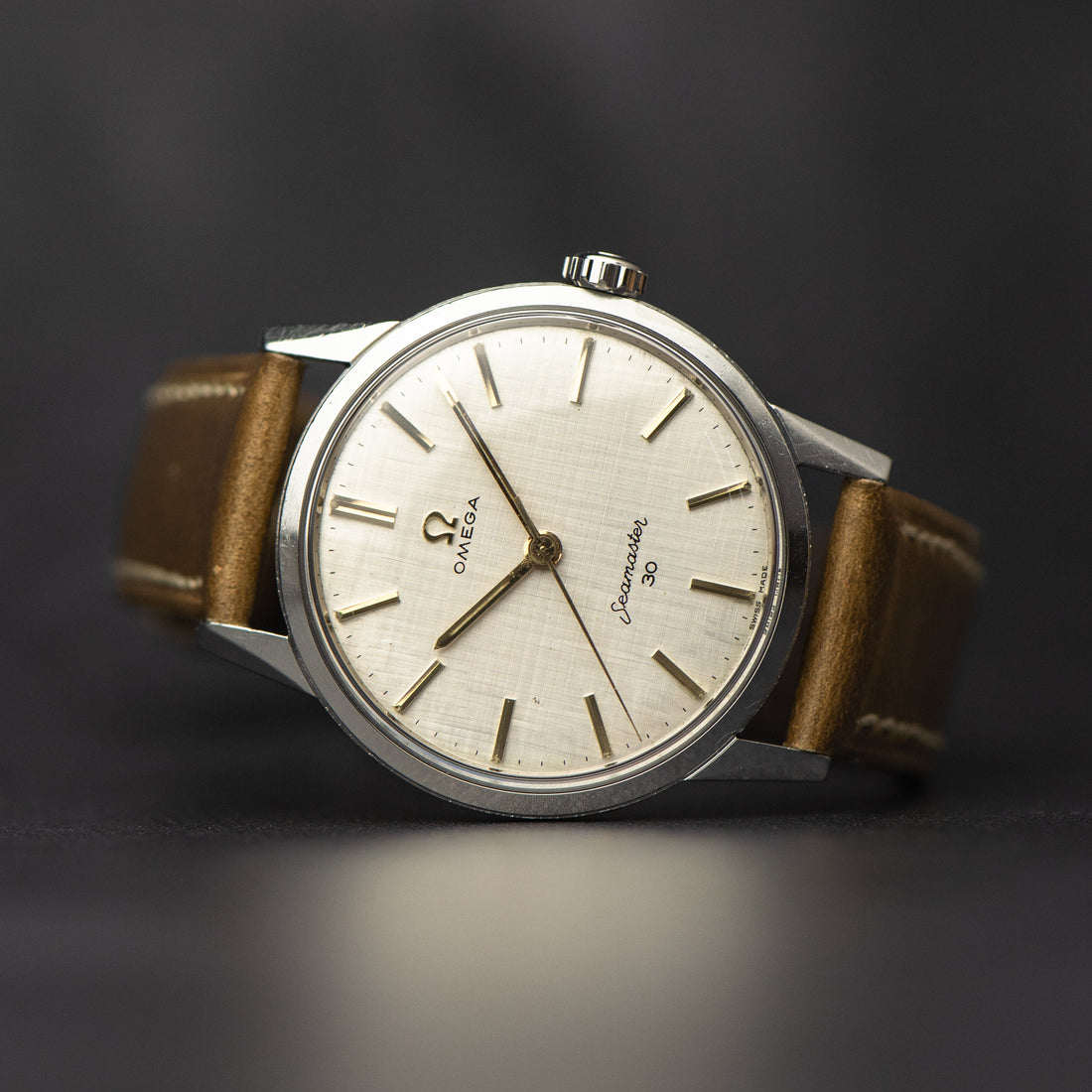 1962 OMEGA SEAMASTER 30 TAPESTRY LINEN CAL. 286 REF. 135.003-62-SC