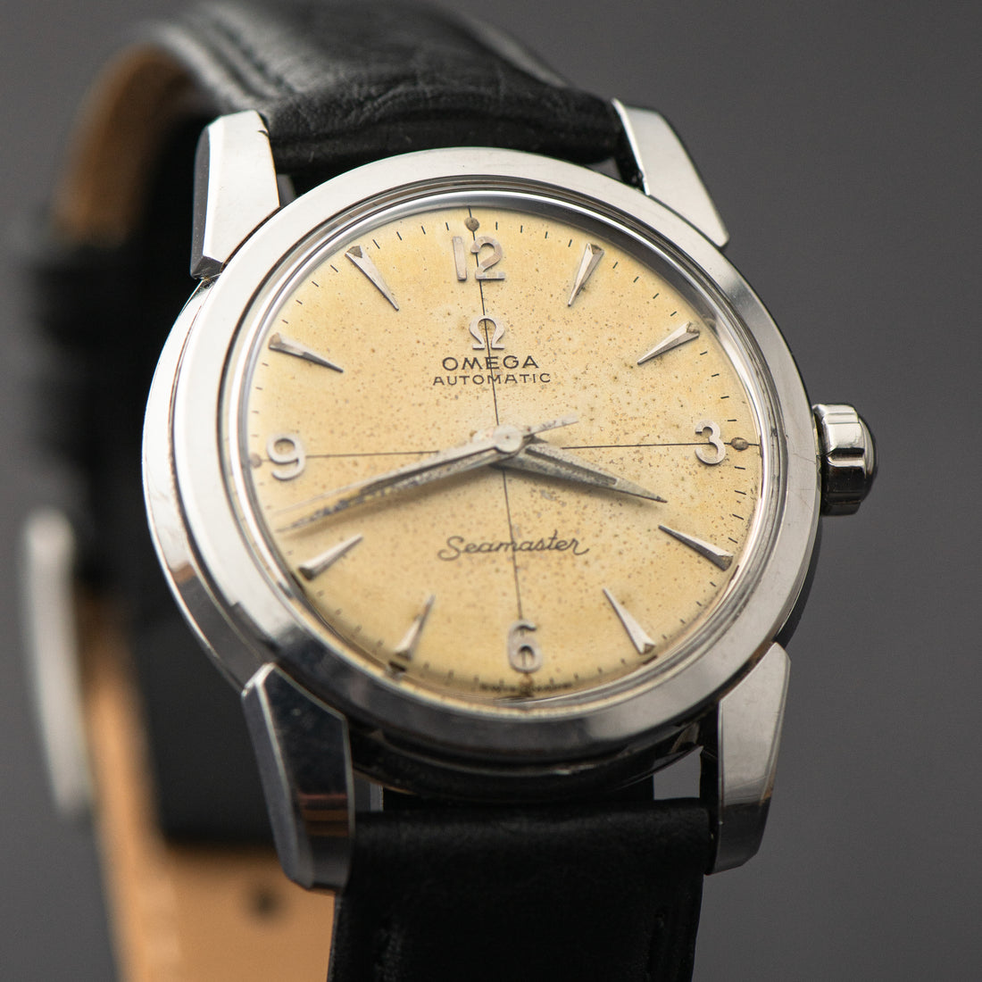 1956 MIDSIZE OMEGA SEAMASTER CROSSHAIR EXPLORER CAL. 471 REF. 2828-6SC